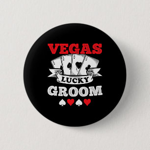 Sängkammarbröllop i Vegas Brudgum Squad Knapp