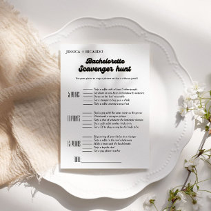 Sängkammarjakt spel, rolig sängkammare inbjudningar