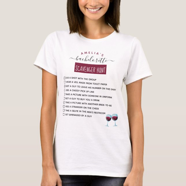 Sängkammarjakts-T-shirt för möhippa T Shirt (Framsida)