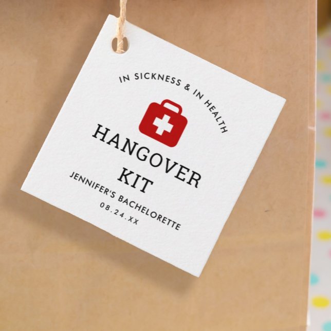 Sängkammarparty Baksmälla Kit Gåvor Etiketter (Skapare uppladdad)