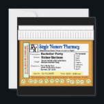 Sängkammarparty RX för kul Inbjudningar<br><div class="desc">Förskriva dina festgäster ett recept på kul. Anpassa formuleringen och texten för alla tillfällen. Bra inbjudan för sjuksköterskor,  läkare,  patienter,  gott nytt,  vårdgivare,  apotekare,  medicinska kliniker,  sjukhus,  labbtekniker med mera!</div>