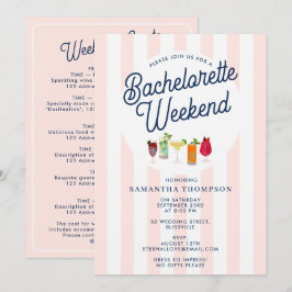 Sängkammarweekend Schema Retro Inbjudningar