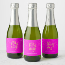 Sängkantsfest Förlovning Henfest Mini Vin