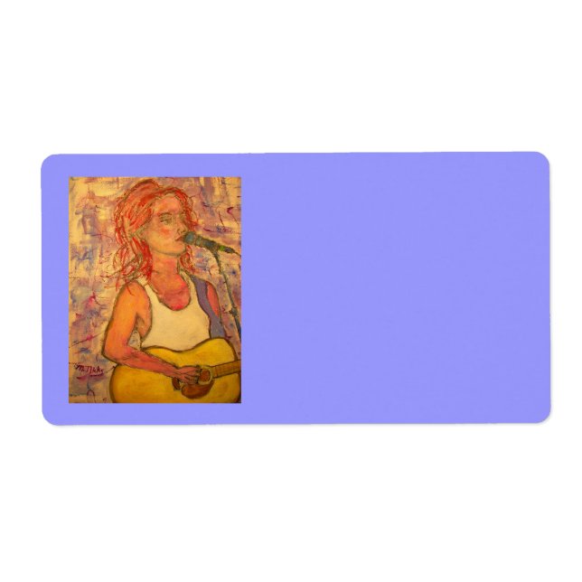 sångkonstnär fraktsedel (Framsidan)