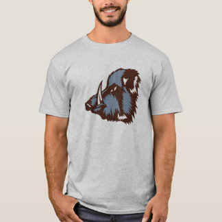 sanglier sauvage logo t-shirt