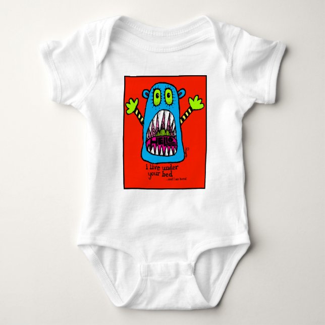 Sängmonster Tee (Framsida)