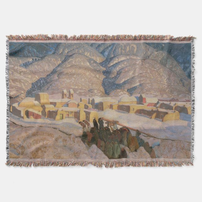 Sangre de Cristo-bergen av Blumenschein Mysfilt (Framsidan)
