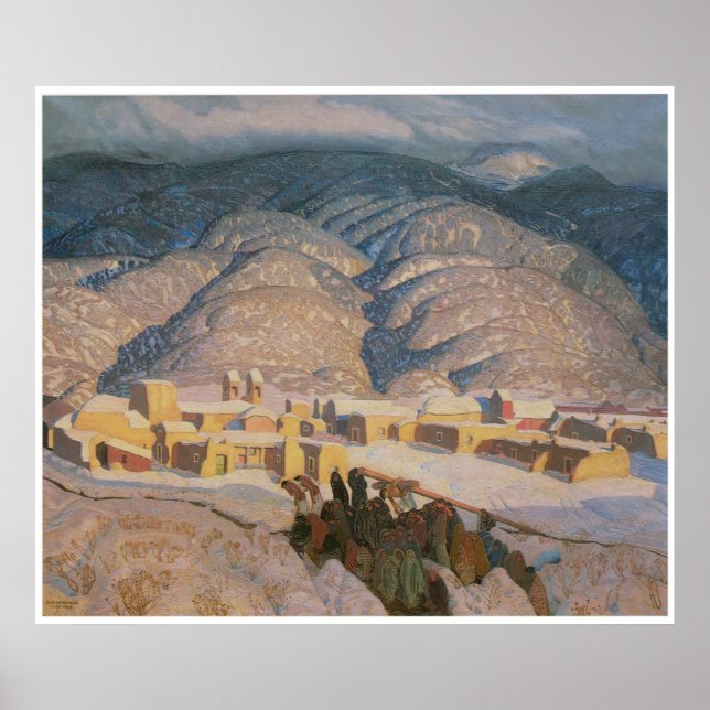 Sangre de Cristo Mountains Poster (Framsidan)