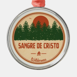 Sangre de Cristo Wilderness Julgransprydnad Metall