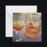 Sangria and Sunshine Anteckningskort<br><div class="desc">This image shows a refreshing glass and pitcher of citrus sangria, perfect for a warm day. The fresh slices of lemon and orange add bright colour and hint of natural sweetness. One glass sits ready to enjoy while sangria is being poured from a small glass pitcher beside it, perfect for...</div>