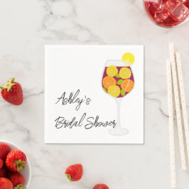 Sangria Bröllop, Bachelorette eller Möhippa Pappersservett