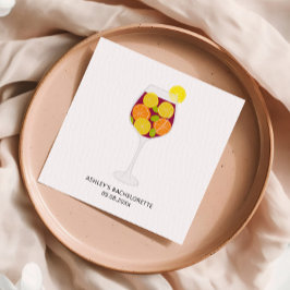 Sangria Bröllop, Bachelorette eller Möhippa Pappersservett