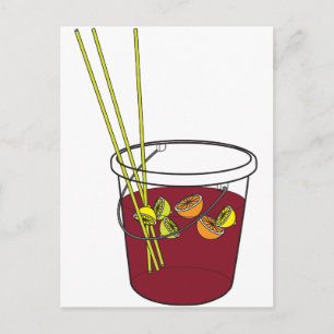 Sangria bucket vykort