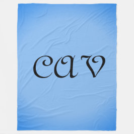 Sangria CornblommBlue Fleecefilt