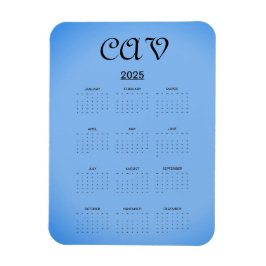 Sangria CornblommBlue Magnet