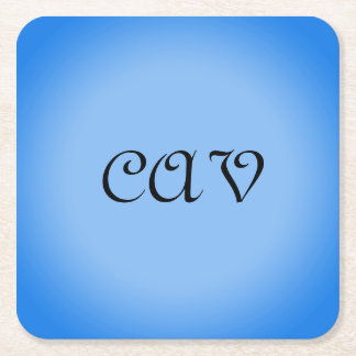 Sangria CornblommBlue Underlägg Papper Kvadrat