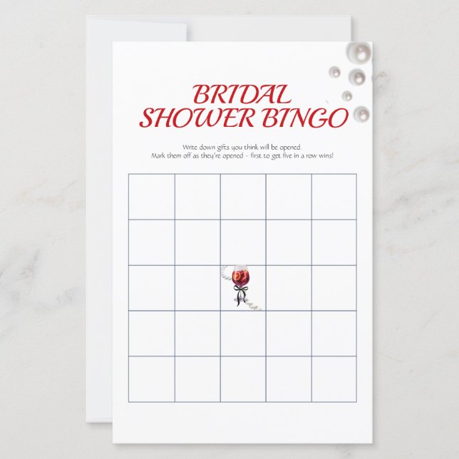 Sangria Möhippa Bingo-spel (Framsida)