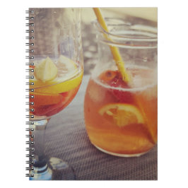 Sangria och solsken anteckningsbok