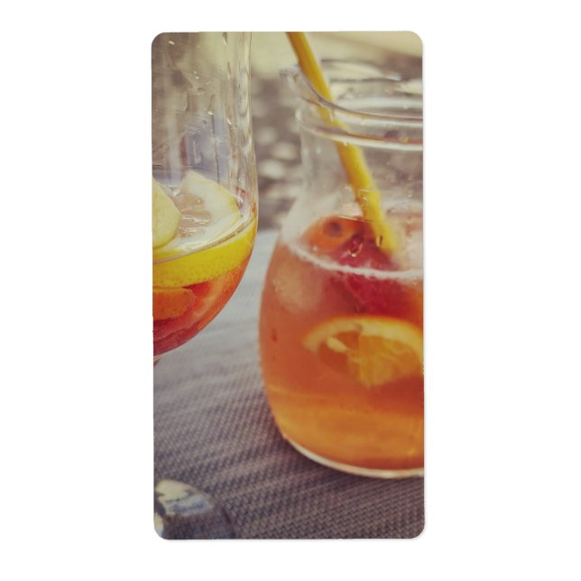 Sangria och solsken fraktsedel (Framsidan)