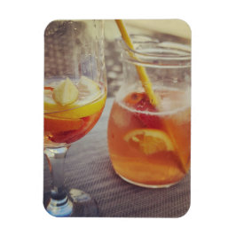 Sangria och solsken magnet