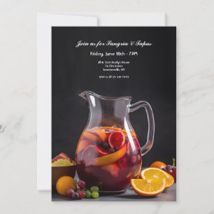 Sangria Pitcher Inbjudningar