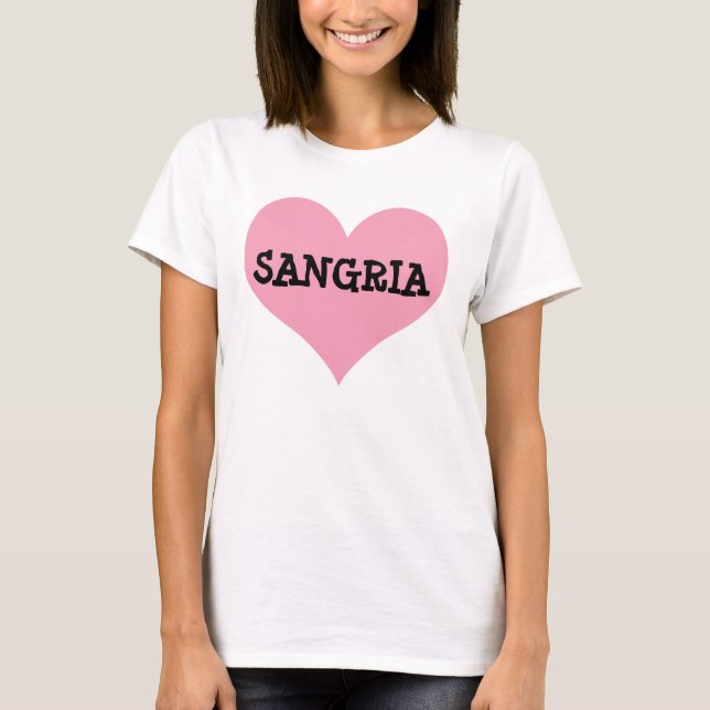SANGRIA VIN WOMENS T-SHIRTS (Framsida)