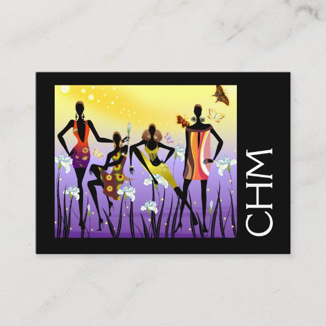 Sängsäd/sjöstress/Mode - SRF Visitkort (Framsida)