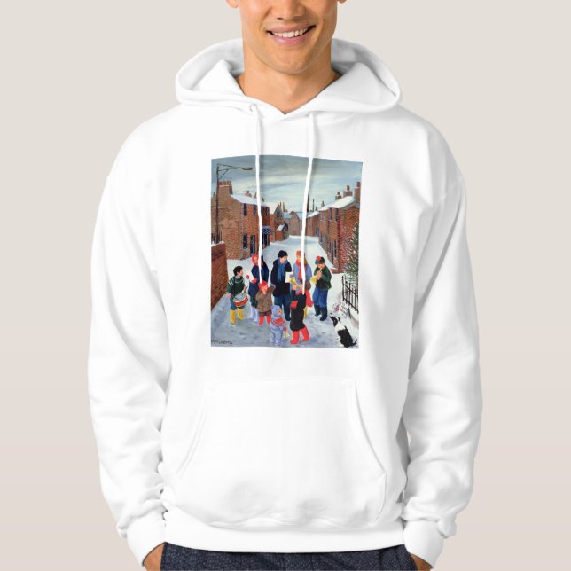 Sångsångare Sweatshirt Med Luva (Framsida)