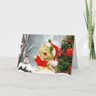 Sångsångarejulkortet Helgkort