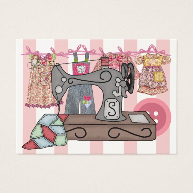 Sängskyddshölje/Crafter Card Visitkort (Framsidan)