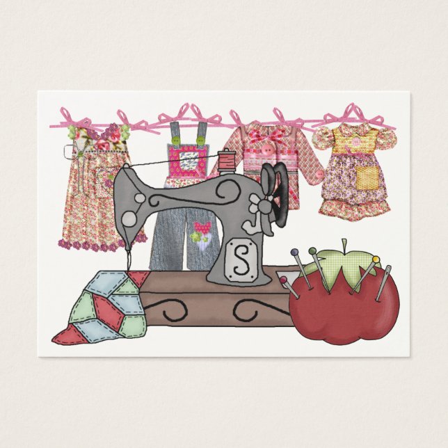 Sängskyddshölje/Crafter Card Visitkort (Framsidan)
