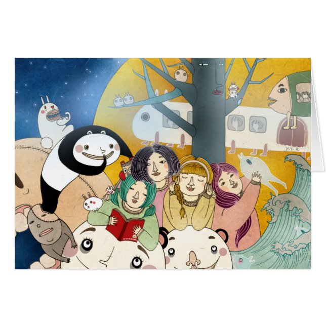 Sängtidberättelse 2013 hälsningskort (Framsidan Horizontal)