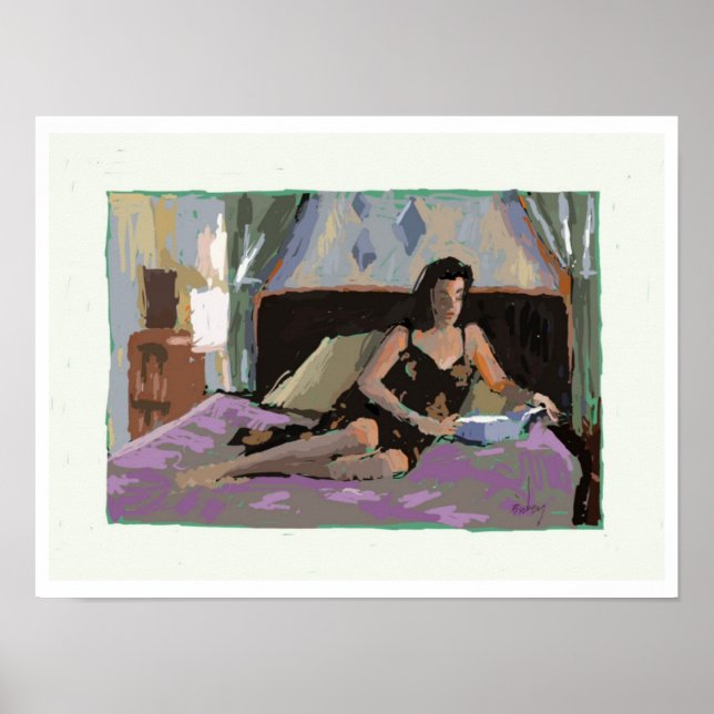 Sängtidsläsning Poster (Framsidan)