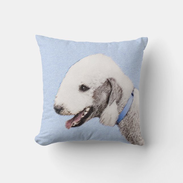 Sängtonsmålning - originalbild av Hund Kudde (Framsida)