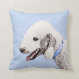 Sängtonsmålning - originalbild av Hund Kudde