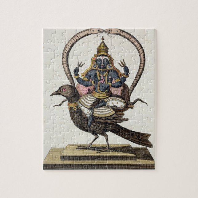 Sani från "resan hjälpIndes et en labergskam" vid Pussel (Vertikal)