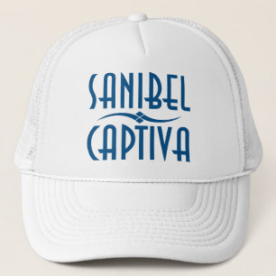 Sanibel Captiva öar Florida Truckerkeps