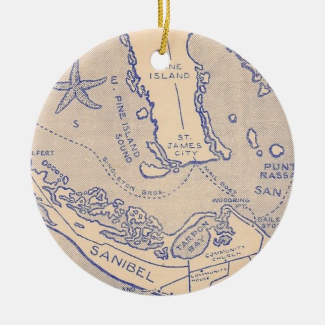 Sanibel Captiva Ornament (Framsidan)