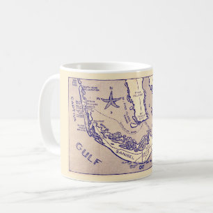 Sanibel Captival Karta Mugg