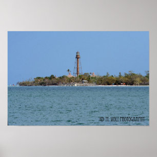 Sanibel fyr poster