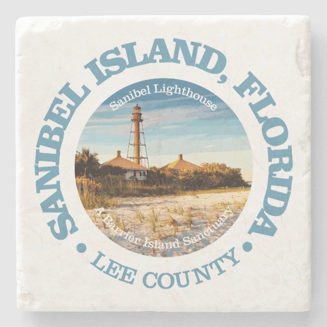 Sanibel Island (C) Stenunderlägg (Framsidan)