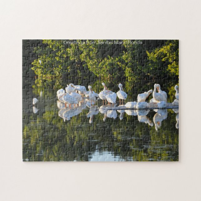 Sanibel Island Florida. Jigszle Puzzle Pussel (Horisontell)