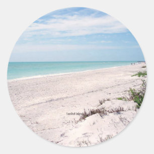 Sanibel Island, Florida Runt Klistermärke