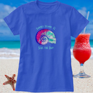 Sanibel Island Florida Söt Seashell T-Shirt