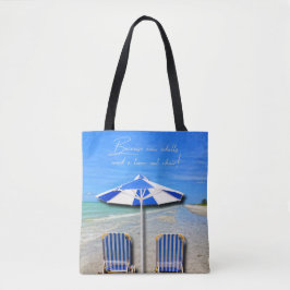 Sanibel Island Florida Strand Vuxen Time Out Stol Tygkasse