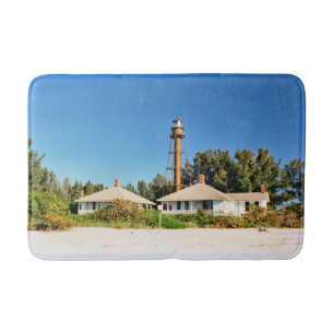 Sanibel Island Lighthouse, Florida Badrumsmatta