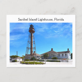 Sanibel Island Lighthouse, Florida Vykort