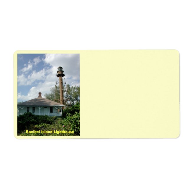 Sanibel Island Lighthouse Fraktsedel (Framsidan)