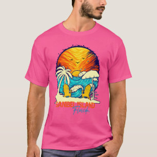 Sanibel Island Sunset Florida Vacation Par Fam T Shirt