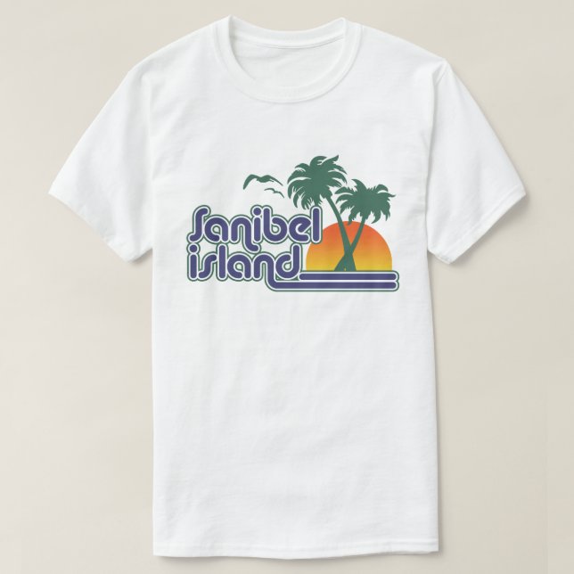 Sanibel Island Tee Shirt (Design framsida)